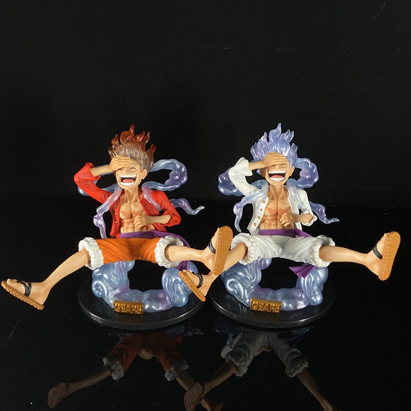 17cm Anime One Piece Figure Luffy Gear 5 Action Figure Sun God Luffy Nika PVC Action 5 - One Piece Figure