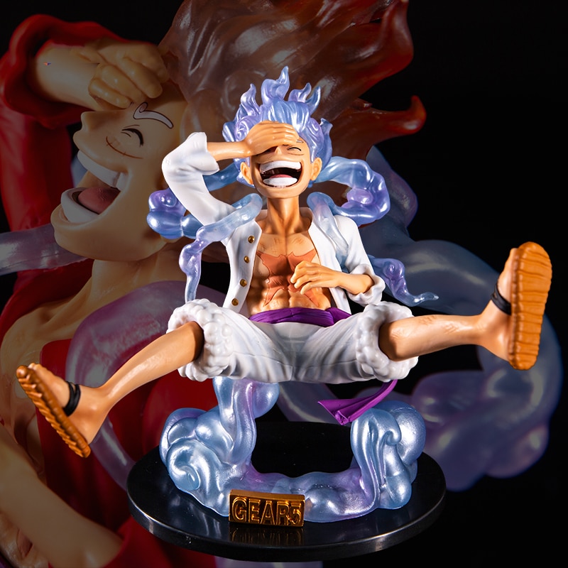 17cm Anime One Piece Figure Luffy Gear 5 Action Figure Sun God Luffy Nika PVC Action - One Piece Figure