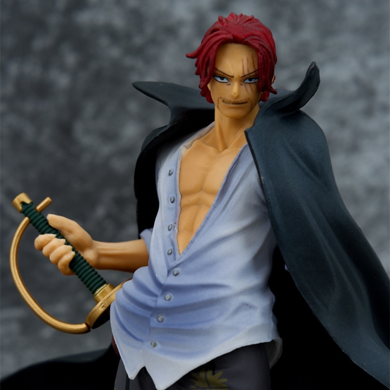 17cm Anime One Piece Red Hair Shanks Action Figures Cartoon Figure Model PVC Doll Collection Decoration 5 - One Piece Figure
