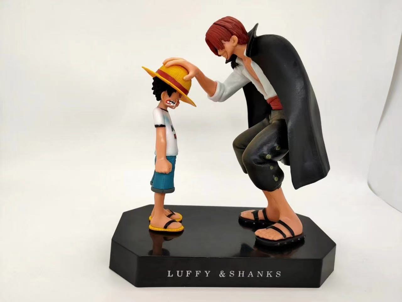 17cm One Piece Anime Figure Four Emperors Shanks Straw Hat Luffy Action Figure One Piece Sabo 1 - One Piece Figure