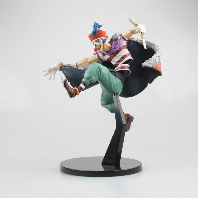 2022 New Anime One Piece Buggy Figure Buggy Toy Anime Figure PVC Action Figure Collectible Model 2 - One Piece Figure
