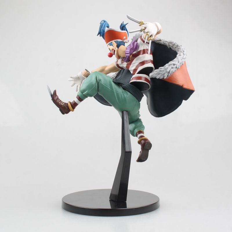 2022 New Anime One Piece Buggy Figure Buggy Toy Anime Figure PVC Action Figure Collectible Model 3 - One Piece Figure