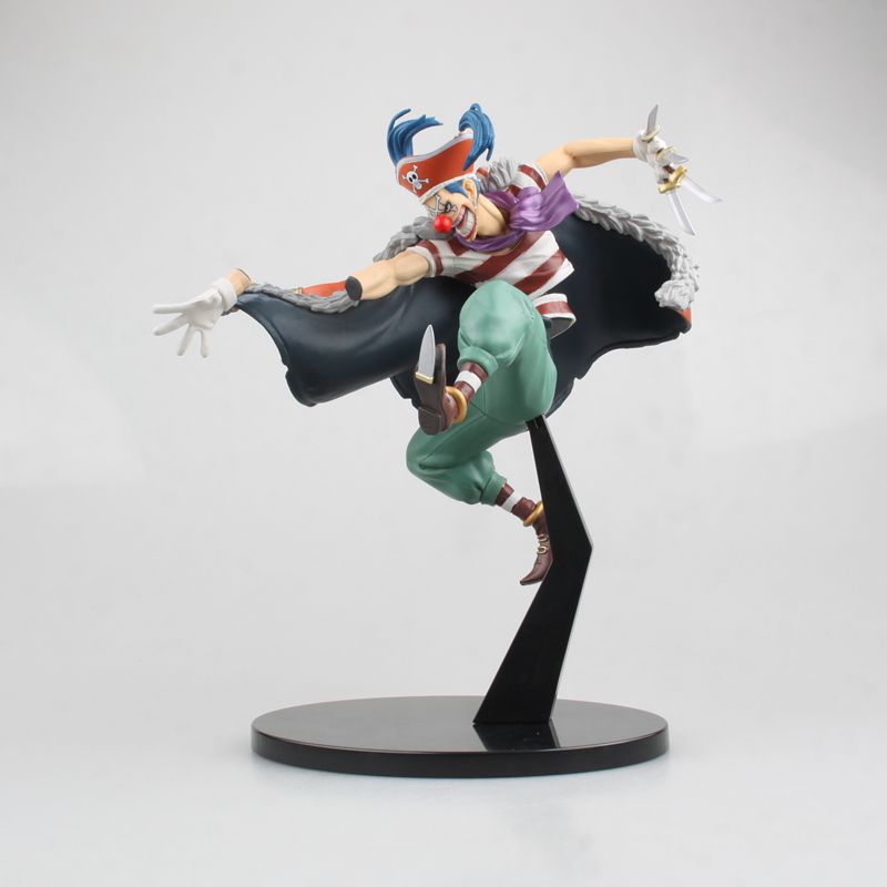 2022 New Anime One Piece Buggy Figure Buggy Toy Anime Figure PVC Action Figure Collectible Model 4 - One Piece Figure