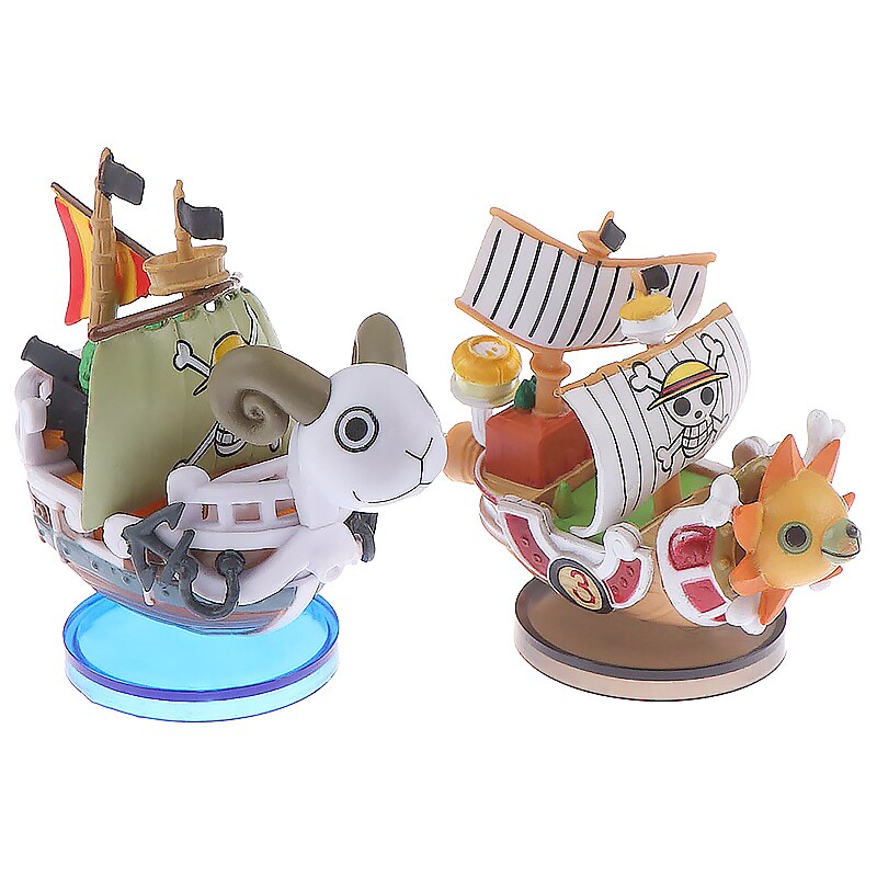 2022 One Pieces Pirates Boat Going Merry Thousand Sunny Grand Pirate Ship Action Figure Cartoon Figure 5 - One Piece Figure