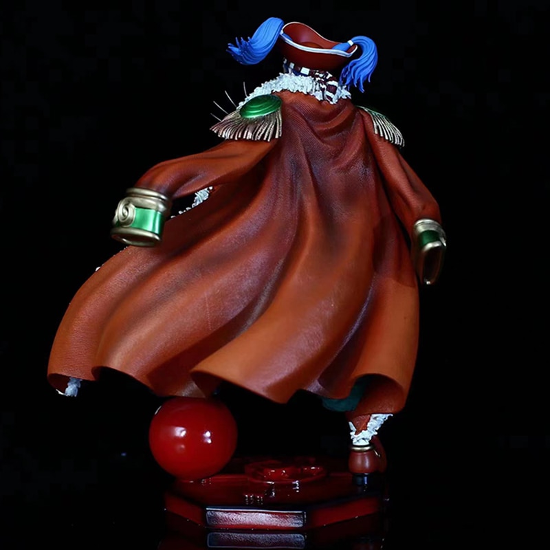 28cm GK Stampede Douke No Buggy Action Figure Anime One Piece Oka Shichibukai The Grandline Men 3 - One Piece Figure