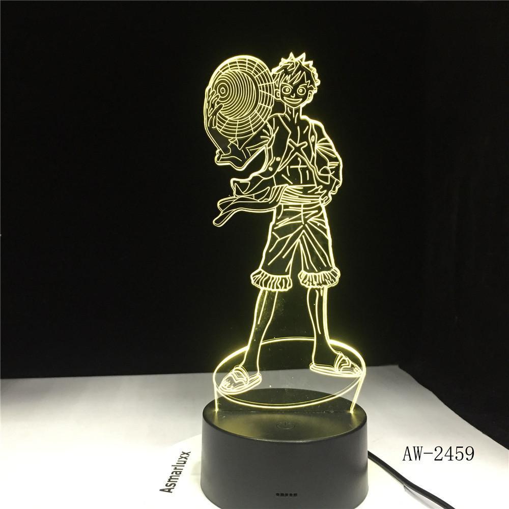 One Piece Acrylic Lamp Monkey D. Luffy OP1909 Default Title Official One Piece Merch