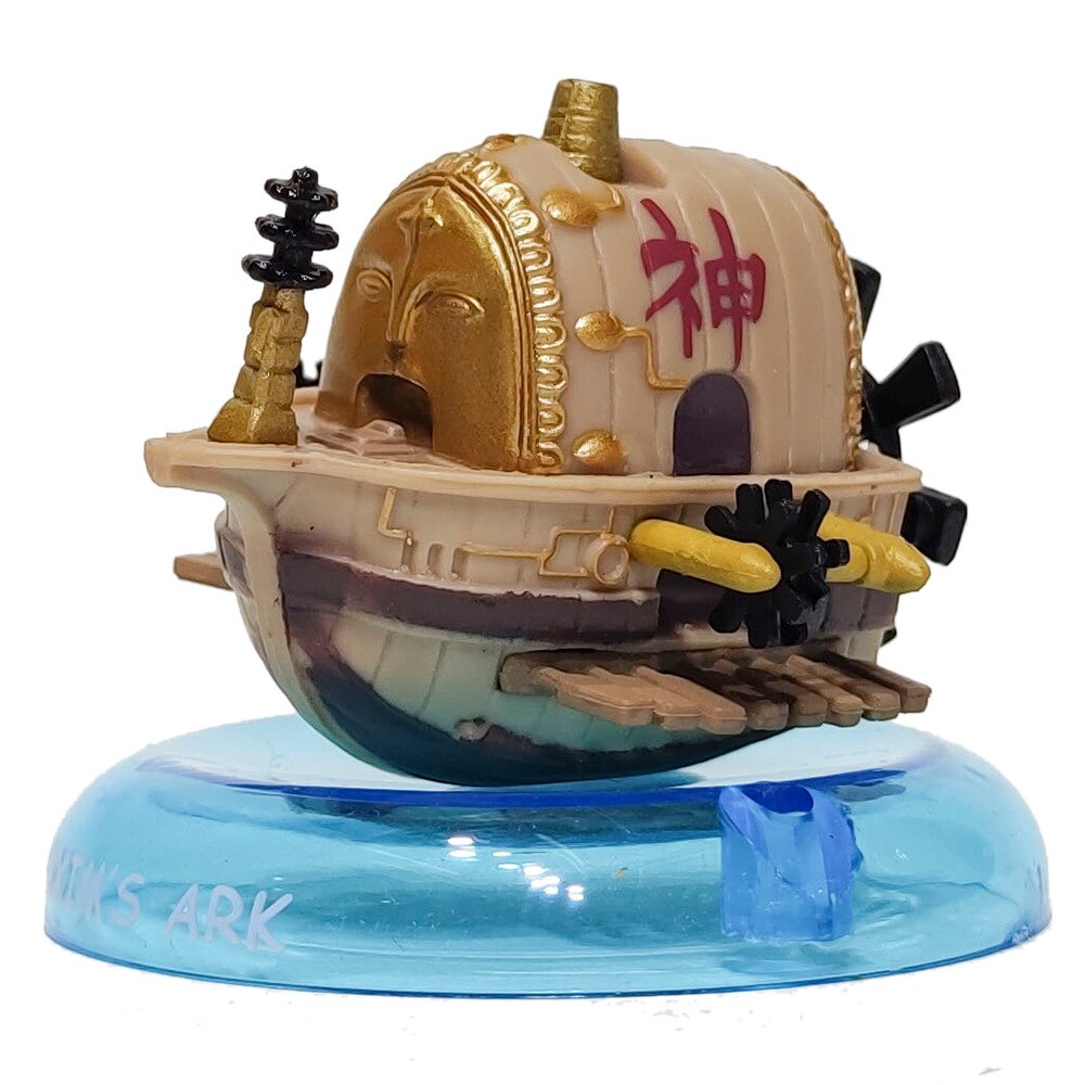 6pcs Anime One Piece Thousand Sunny Pirate Ship Figures Navy Boat Model Going Merry Model Mini 4 - One Piece Figure