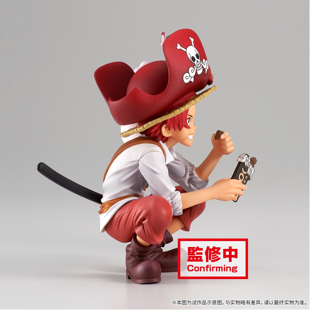 9Cm In Stock Pvc One Piece Red Head Shanks Country of Peace Static Doll Periphery Christmas 1 - One Piece Figure