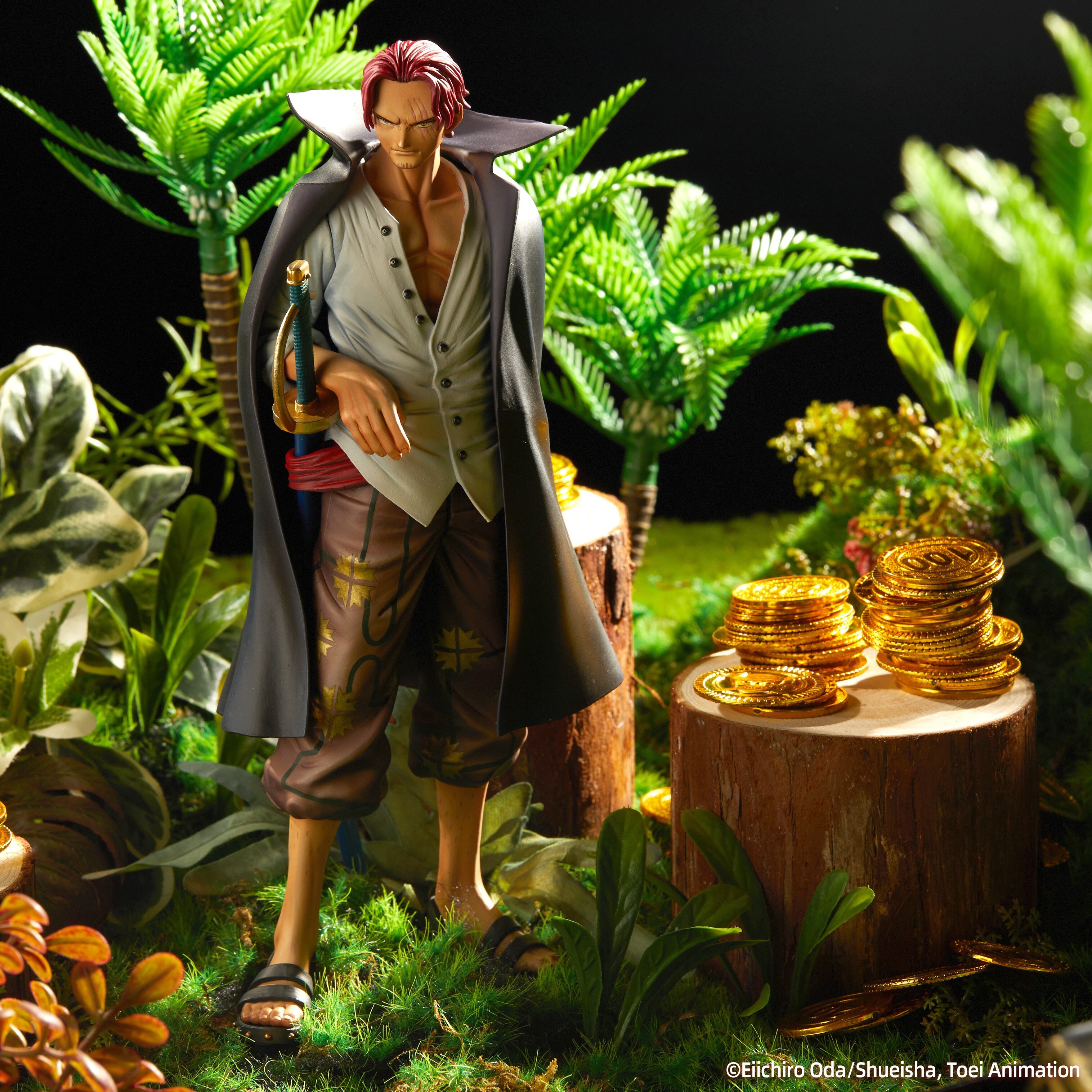 Anime One Piece Action Figure Chronicle Master Stars Plece The Shanks Red Ver Pvc Figurine Collection 4 - One Piece Figure