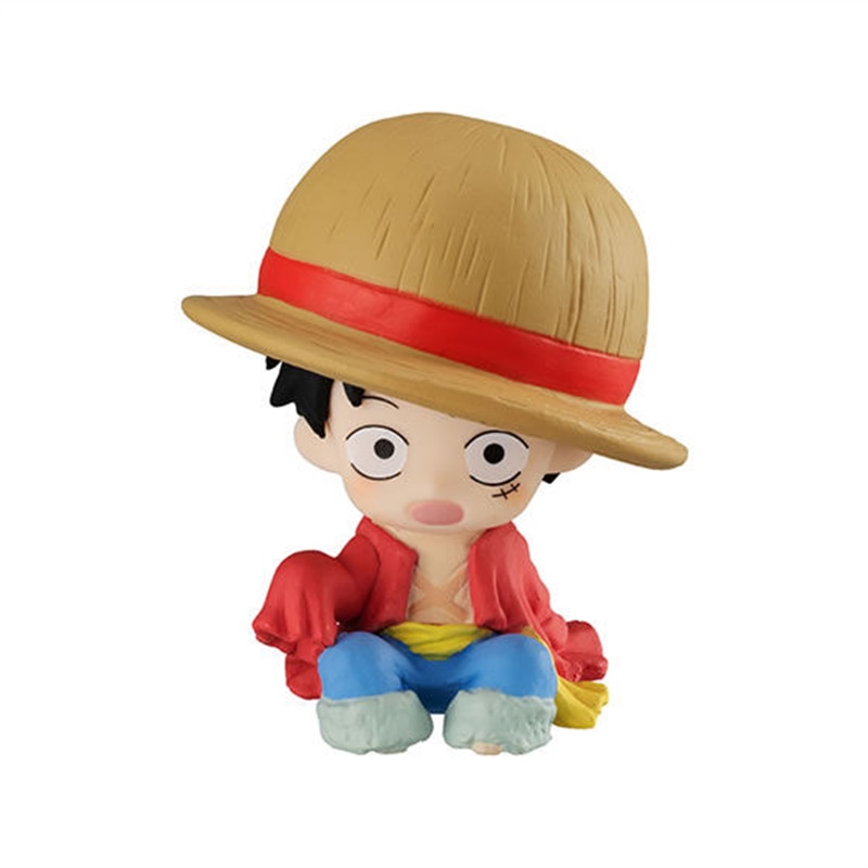 Anime One Piece Figure Gasha Nami Monkey D Luffy Roronoa Zoro Trafalgar D Water Law Toys 4 - One Piece Figure