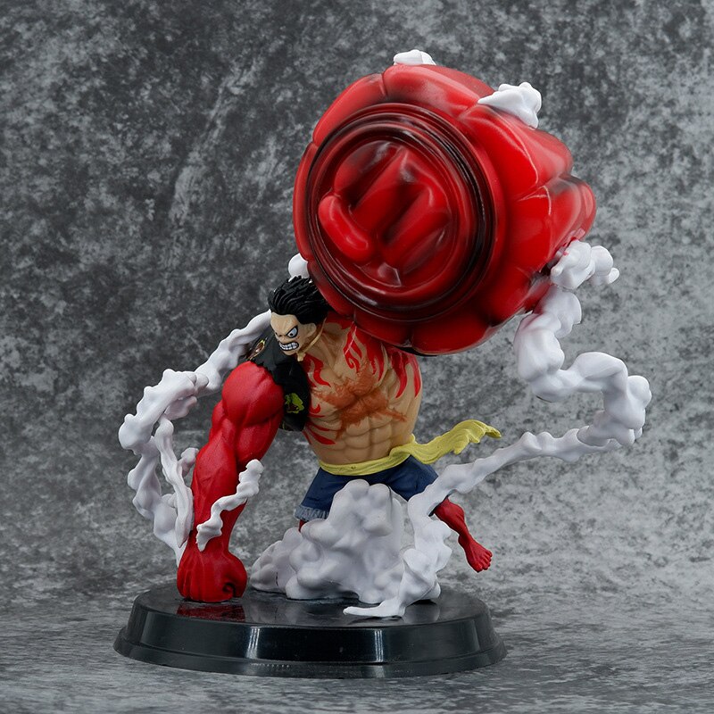 Anime One Piece Figurine Luffy Gear 4 Great Ape King 22CM Action Figure Handmade Ornament Collectible 3 - One Piece Figure