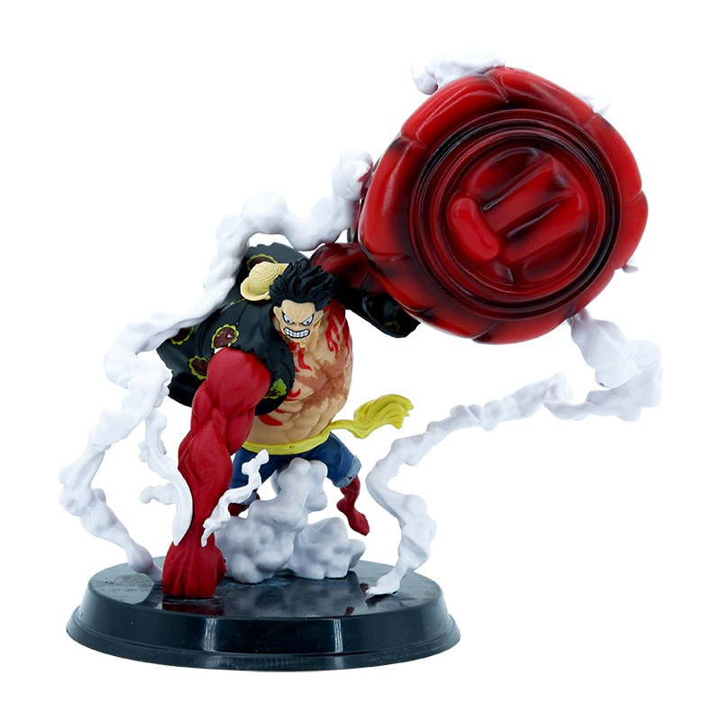 Anime One Piece Figurine Luffy Gear 4 Great Ape King 22CM Action Figure Handmade Ornament Collectible - One Piece Figure