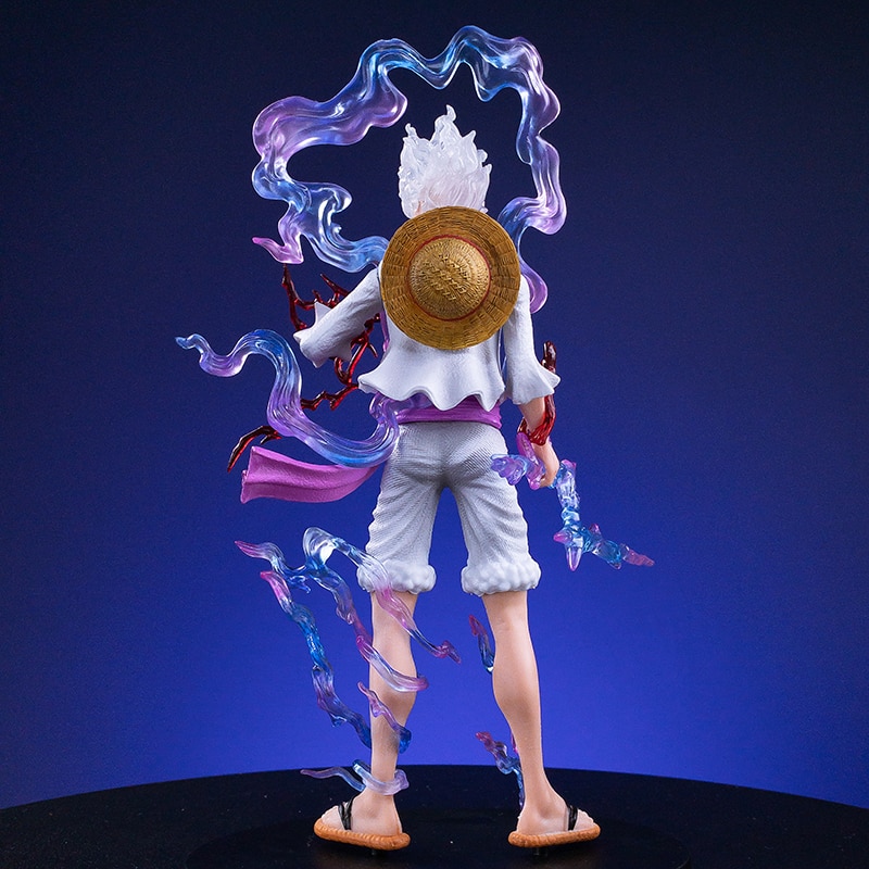 Anime One Piece Luffy GEAR 5 Figurine 21CM Nika Sun God Action Figures Collectible Model Toys 2 - One Piece Figure
