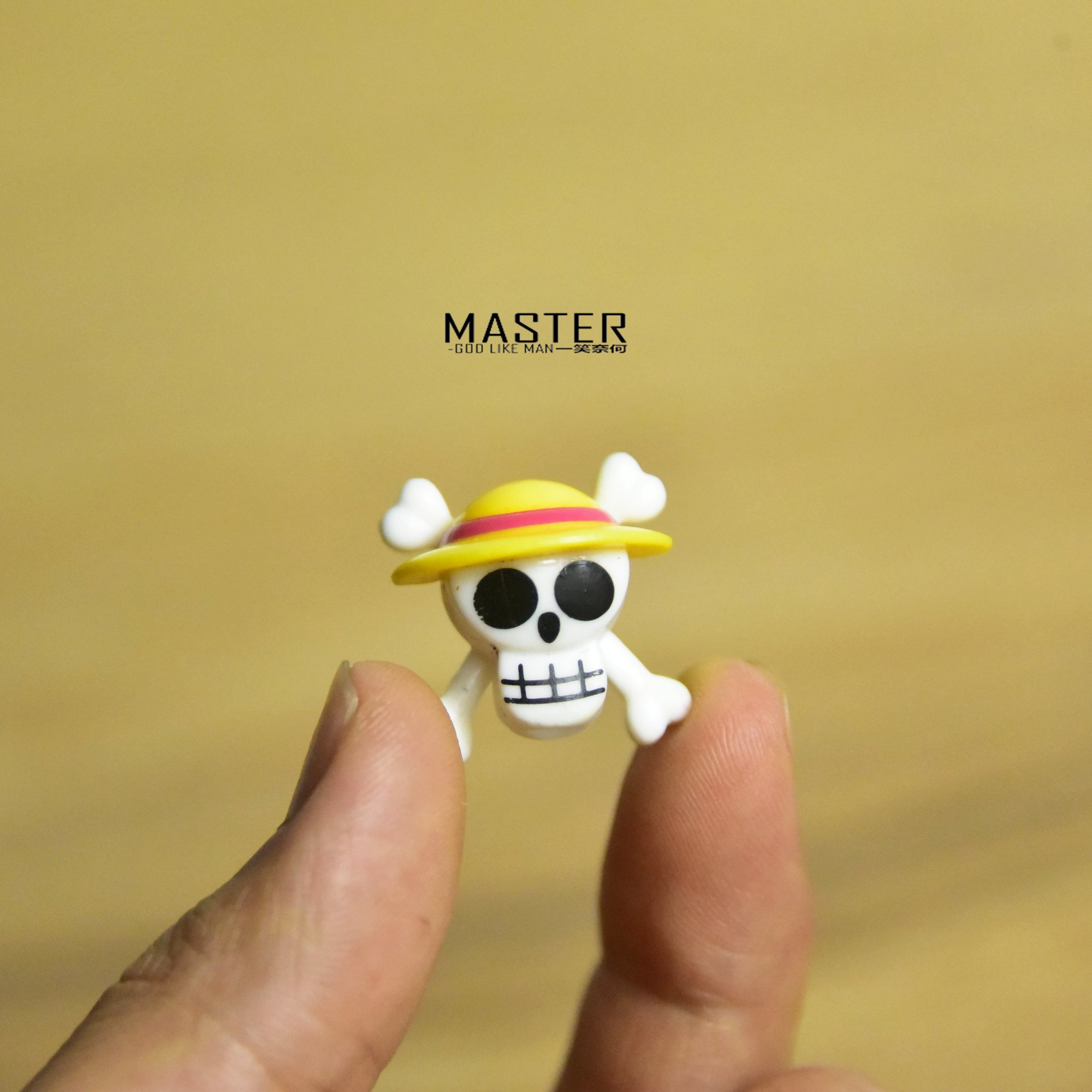 ONE PIECE Monkey D Luffy Pirate Flag Sign Mini Action Figure Model Ornaments Toys 3 - One Piece Figure