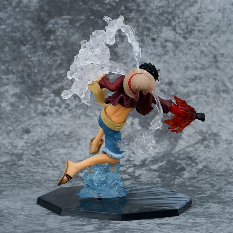 One Piece Anime Monkey D Luffy Roronoa Ace Pvc Action Model Collection Cool Stunt Figure Toy 2 - One Piece Figure