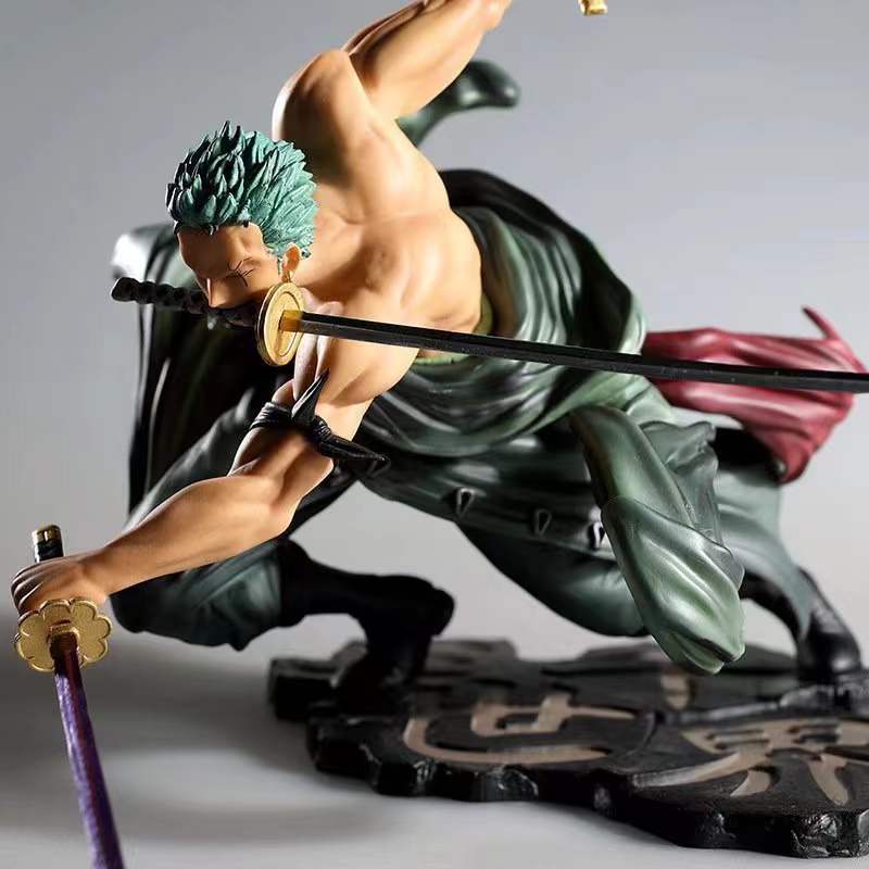 One Piece Banpresto Anime Roronoa Zoro Standing Ver PVC Action Figure Collection Model Toys Kids Gifts 3 - One Piece Figure