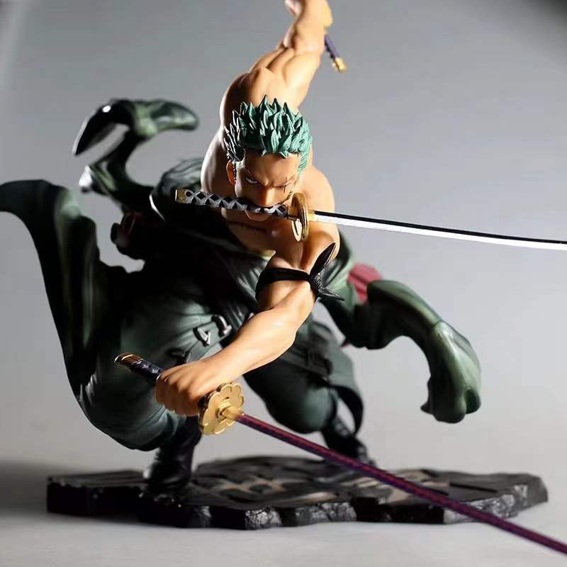 One Piece Banpresto Anime Roronoa Zoro Standing Ver PVC Action Figure Collection Model Toys Kids Gifts 4 - One Piece Figure