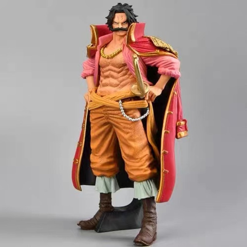 One Piece Figure 23CM Gol D Roger King OF Artist Anime Action Figure Model Collection Statue 1 - One Piece Figure