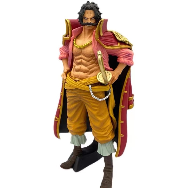 One Piece Figure 23CM Gol D Roger King OF Artist Anime Action Figure Model Collection Statue - One Piece Figure