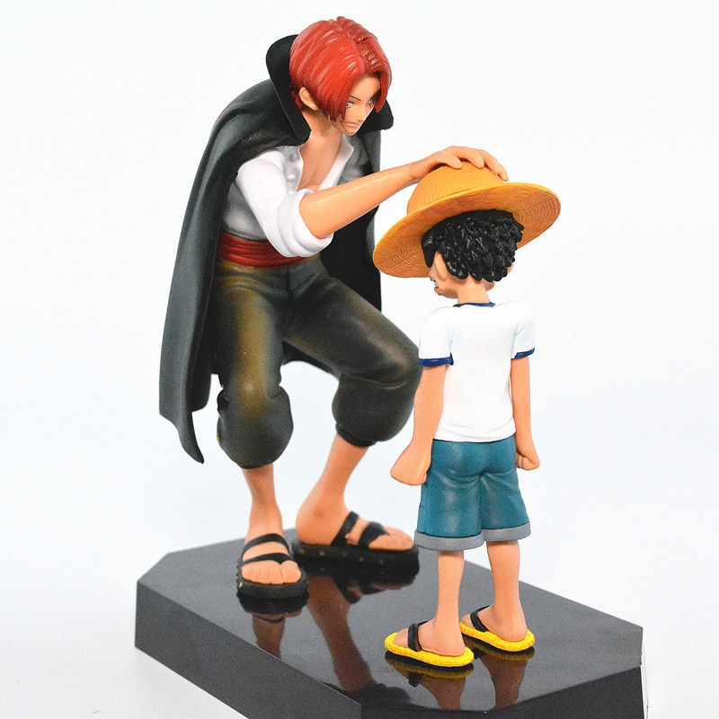 One Piece Luffy Shunks PVC Action Figures Toy 180mm One Piece Anime Monkey D Luffy Figurine 3 - One Piece Figure