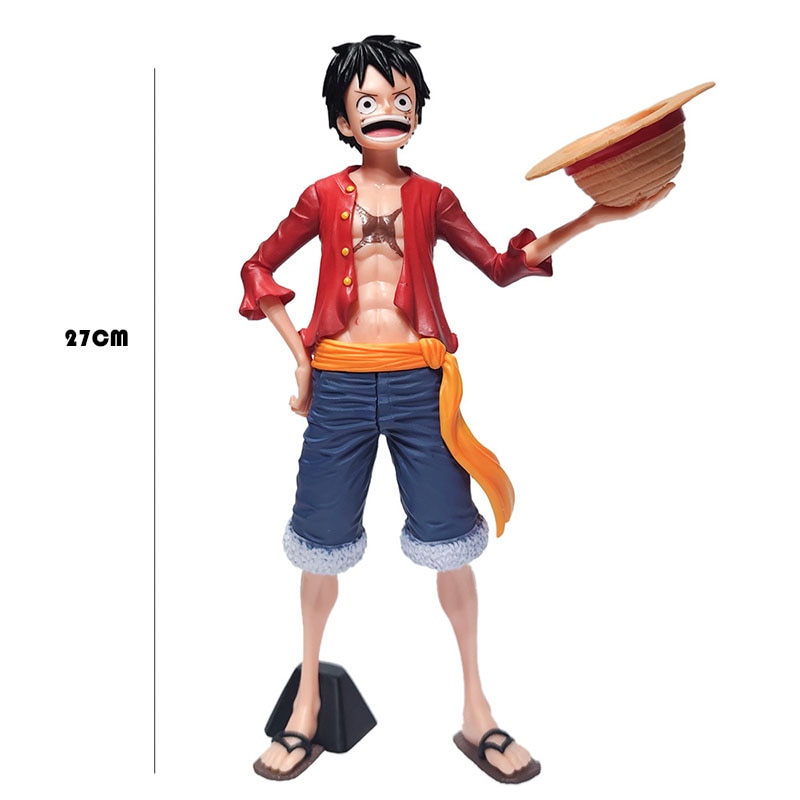 One Piece Luffy Zoro Sanji Grandis 27CM PVC Janpan Anime OP Action Collection Figure Model Gift 5 - One Piece Figure