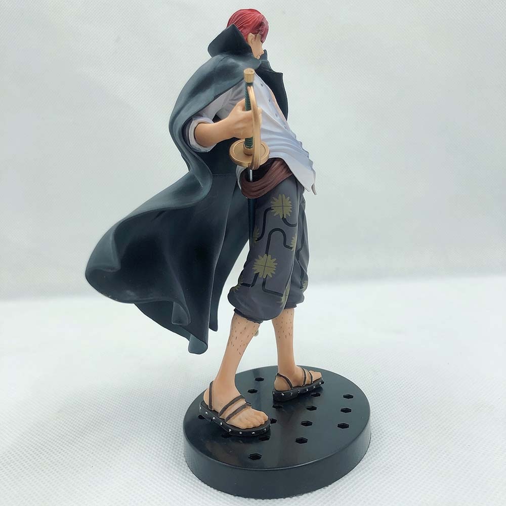 One Piece Shanks WHITE BEARD Anime Figure Newgate Edward Action Figure Toys Red Hair Model The 2 - One Piece Figure