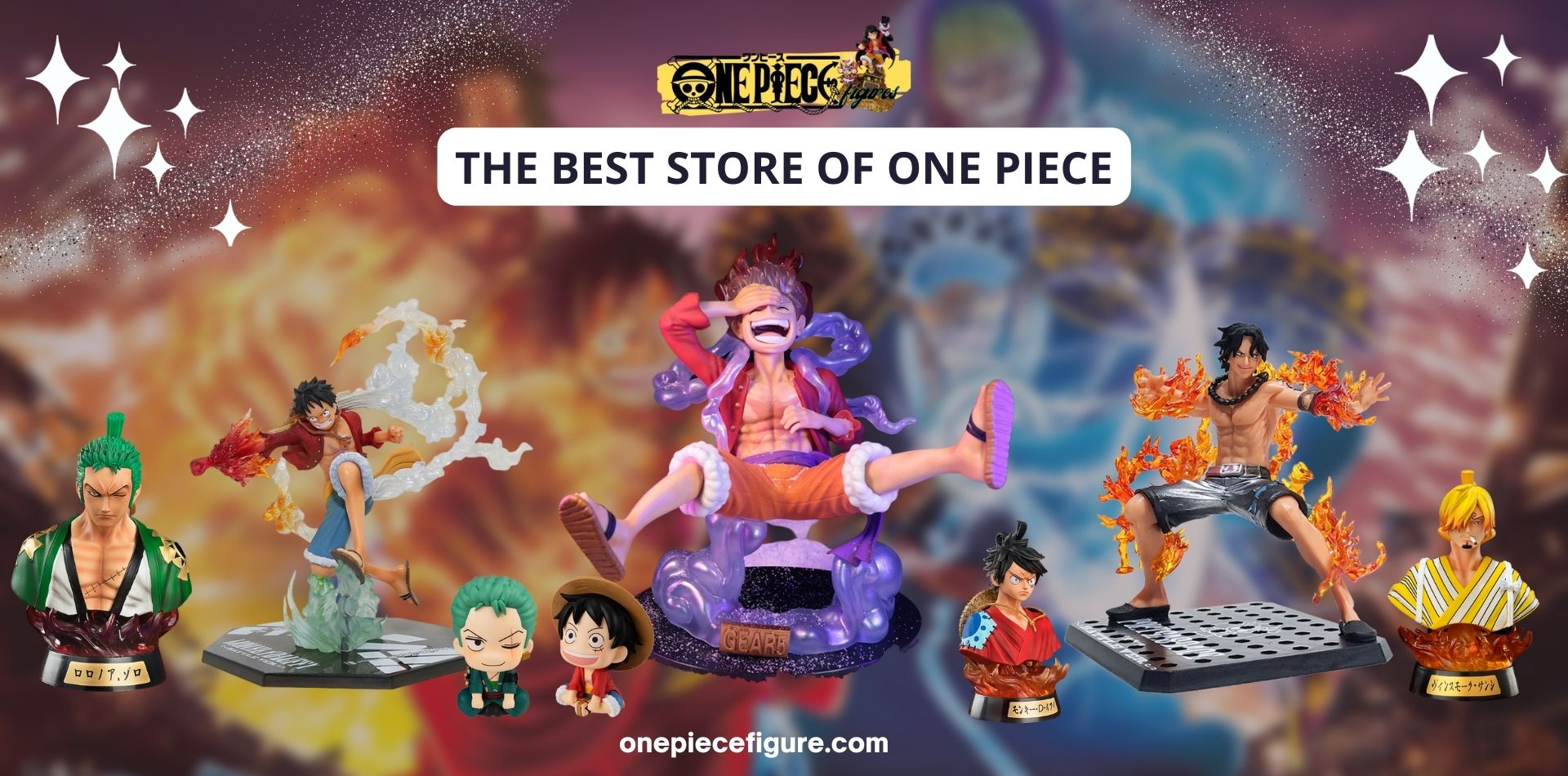 One Piece Store Web Banner - One Piece Figure