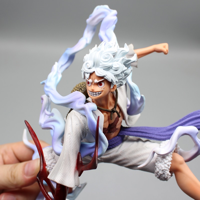 19cm One Piece Figures Luffy Nika Anime Figures Sun god Action Figurine Pvc Collection Statue Model 3 - One Piece Figure