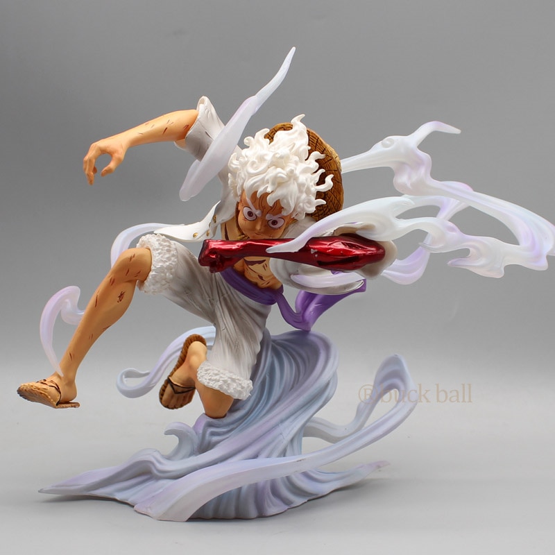 23cm One Piece Action Figures Gear 5 Luffy Anime Figure Pvc Gk Statue Figurine Model Doll 4 - One Piece Figure